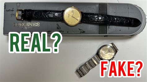 fake longines watches how to spot|watch talk longines case.